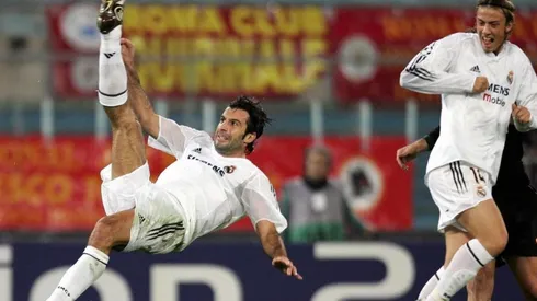 Florentino Pérez le pegó a Luis Figo y a Guti