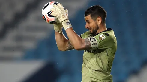 Gabriel Arias fue el capitán de Racing ante Sao Paulo.