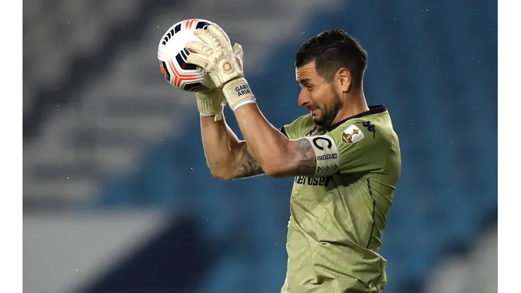 Gabriel Arias fue el capitán de Racing ante Sao Paulo.
