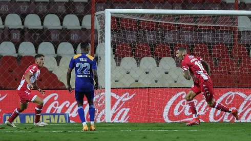 El chileno Nicolás Peñailillo fue el héroe en el último enfrentamiento entre Unión de Santa Fe y Boca Juniors.