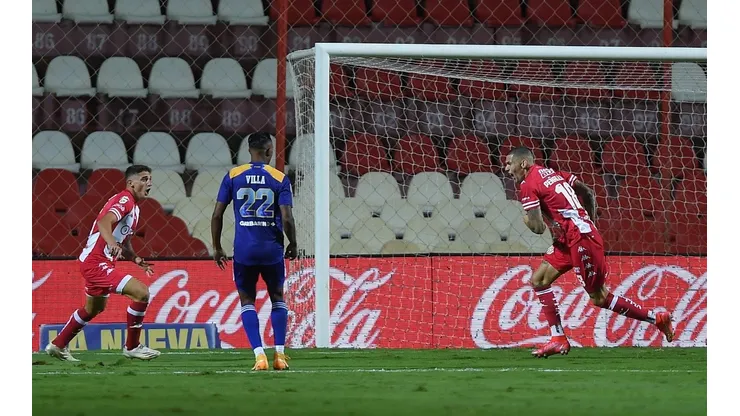 El chileno Nicolás Peñailillo fue el héroe en el último enfrentamiento entre Unión de Santa Fe y Boca Juniors.