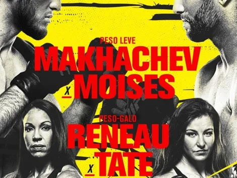 ¿Quién transmite y cuándo se realiza UFC Fight Night Makhachev vs Moises?