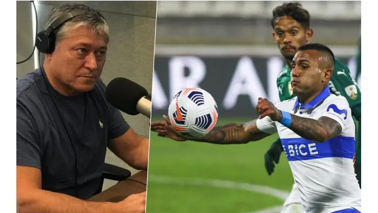Pato Yáñez cuestionó la falta de efectividad de la UC ante Palmeiras.
