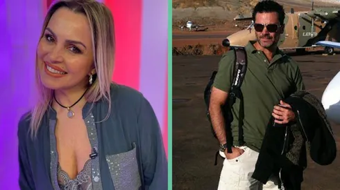 Yasmín Valdes y Felipe Camiroaga.