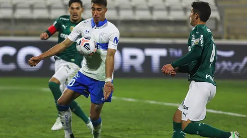 Valencia quedó conforme por el nivel futbolístico de la UC ante Palmeiras.