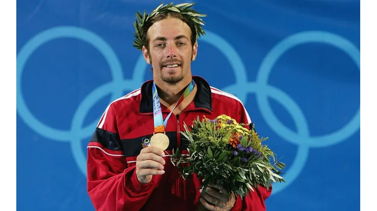 Nicalás Massú ganó dos medallas de oro en Atenas 2004.