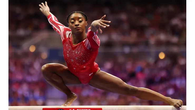 Simone Biles es una de las grandes representantes de la gimnasia