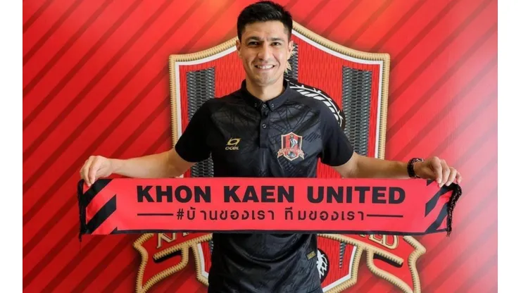 Yashir Islame Pinto parte al fútbol de Tailandia.