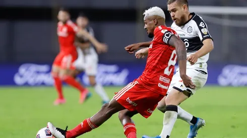 Inter y Olimpia empataron en dura ida de octavos de final por la Libertadores en Paraguay. Carlos Palacios ingresó a los 64'.