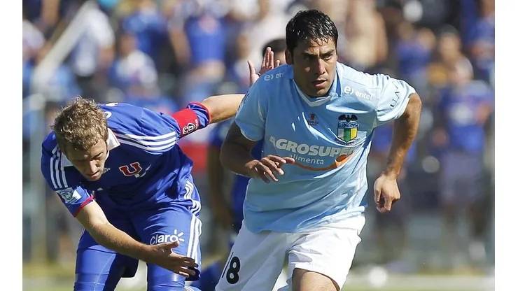 Luis Núñez con la camiseta de O'Higgins