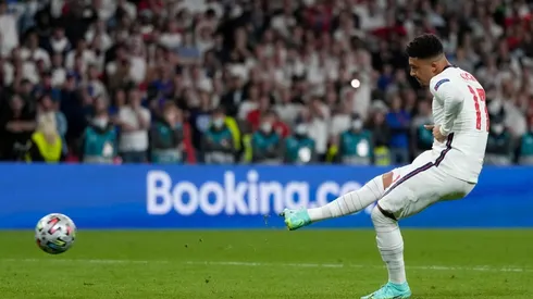 Jadon Sancho pidió disculpas a la afición de Inglaterra.