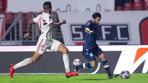 Eugenio Mena jugó un buen partido a pesar de perder un claro gol