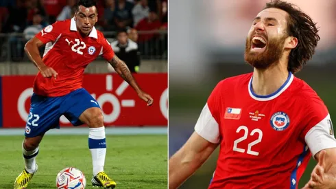 Ben Brereton juega con la 22 en la Roja, tal como lo hizo muchos años Esteban Paredes.