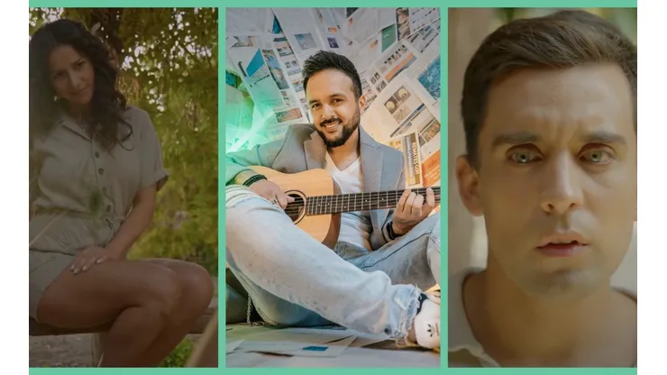 Loreto Aravena y Renato Jofré en el clip de Asenjo, Tanto que.