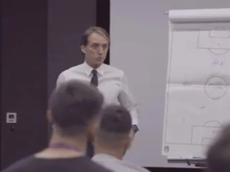 Video: el discurso de Mancini antes de la final de la Eurocopa