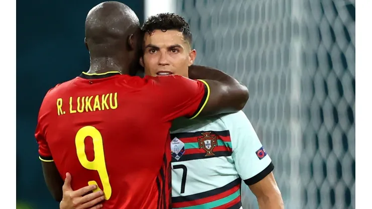 Romelu Lukaku le quitó el puesto a Cristiano Ronaldo en el once ideal de la Eurocopa.