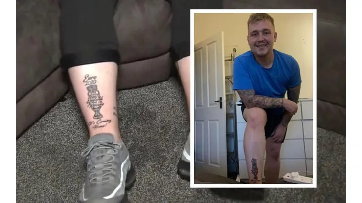 Al menos en su pierna Inglaterra fue campeón