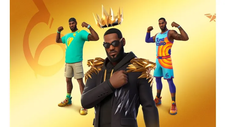 LeBron James llega con skin propio a Fornite