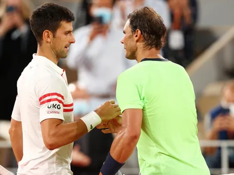 Nadal lo felicitó por igualar su récord y Djokovic le respondió