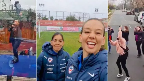 Así fue la salida de la Roja femenina de Juan Pinto Durán rumbo a Tokio
