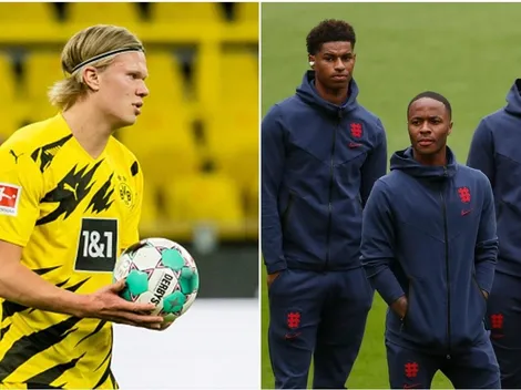 Haaland impactado por racismo contra jugadores de Inglaterra