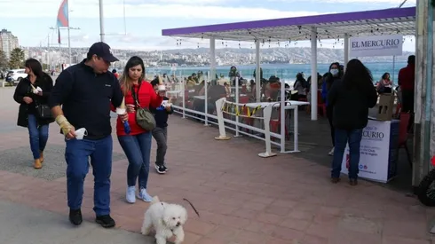 Viña del Mar avanzó a Fase 3 y este fin de semana se hizo sentir con la reactivación del turismo.