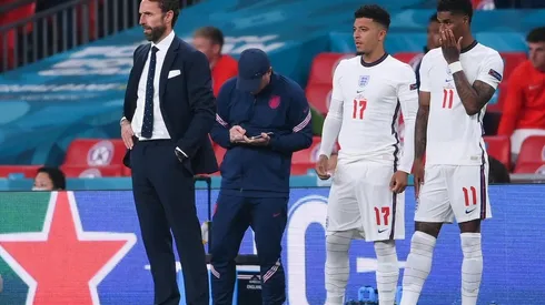 Southgate eligió a los lanzadores de penales en Inglaterra