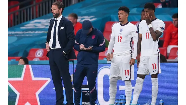 Southgate eligió a los lanzadores de penales en Inglaterra