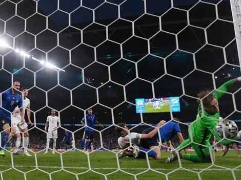 Italia pelea y le empata la final a Inglaterra: gol de Bonucci