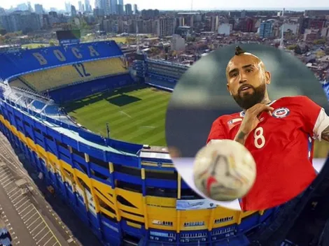 Vidal ya avisó: "Siempre he querido sentir que La Bombonera tiembla"