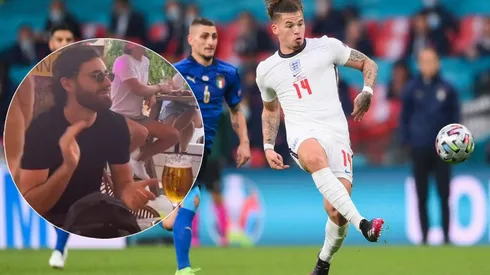 Brereton mira la final de la Euro 2020 entre Inglaterra e Italia