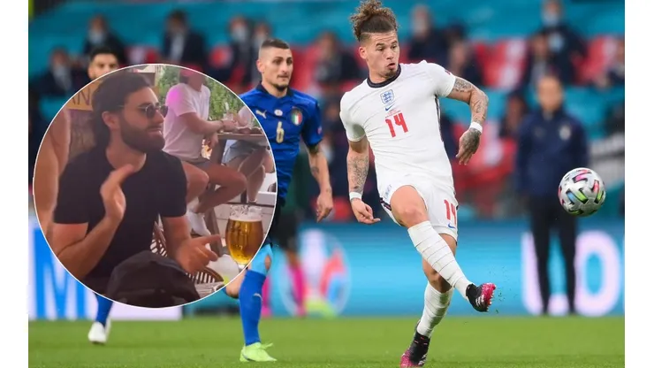 Brereton mira la final de la Euro 2020 entre Inglaterra e Italia