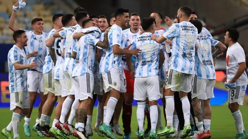 Argentina celebró a todo dar el título de la Copa América.