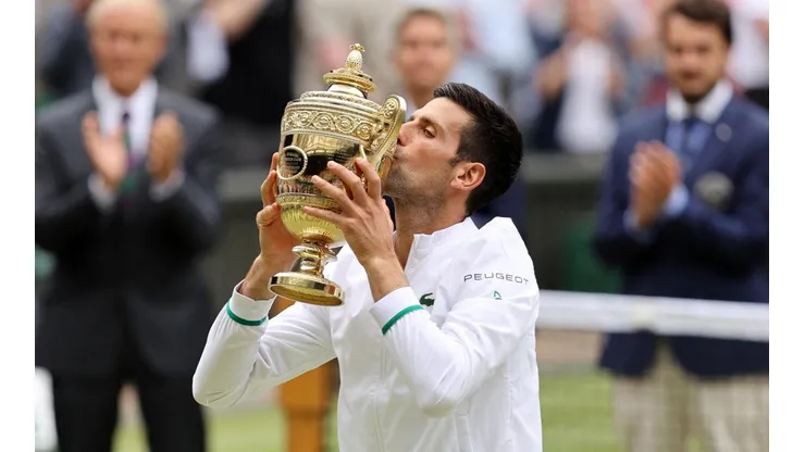 Nole consiguió su 20° Grand Slam en Wimbledon
