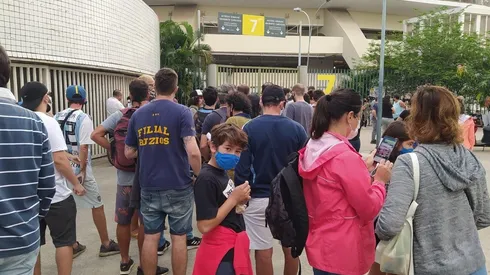 Hinchas brasileños y argentinos están entusiasmados con la final