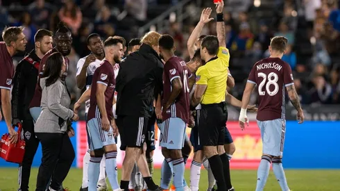 Diego Rubio fue protagonista en la victoria de Colorado Rapids sobre Minnesota: dio un pase gol y provocó una expulsión