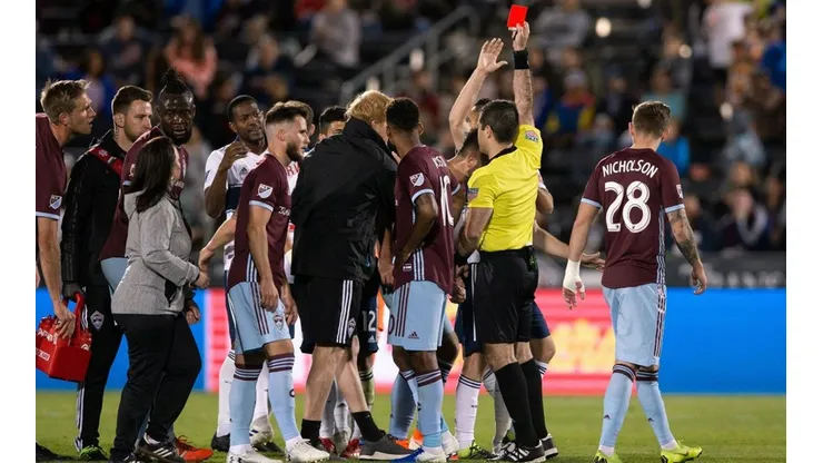 Diego Rubio fue protagonista en la victoria de Colorado Rapids sobre Minnesota: dio un pase gol y provocó una expulsión