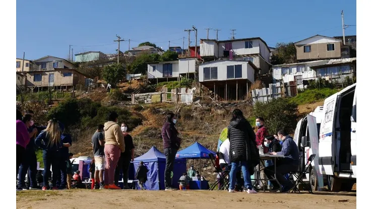 La campaña incluye también centros móviles de vacunación para llegar a todas las personas.