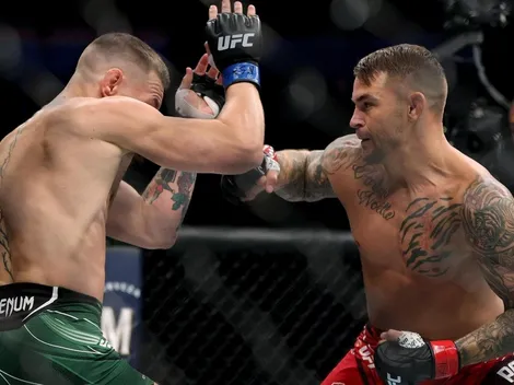 Poirier castiga a McGregor que termina con escalofriante lesión