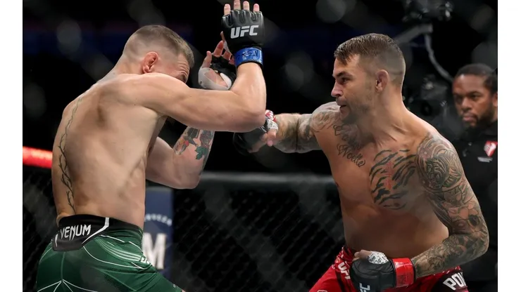 Dustin Poirier castigó sin clemencia a Conor McGregor antes de su lesión.
