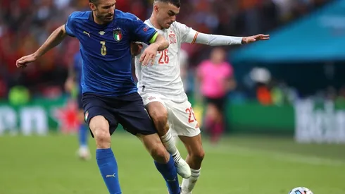 Giorgio Chiellini lidera la defensa de Italia en la Eurocopa.