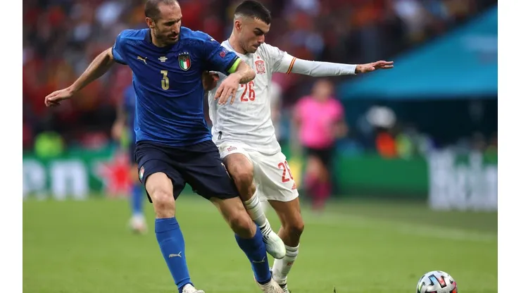 Giorgio Chiellini lidera la defensa de Italia en la Eurocopa.