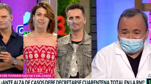 Desde Canal 13 aseguraron que los animadores de Bienvenidos Tonka Tomicic, Sergio Lagos y Amaro Gómez-Pablos, actualmente trabajan en nuevos proyectos.