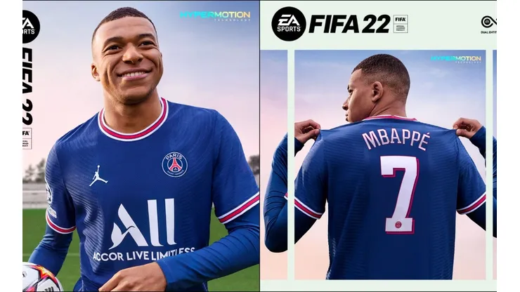 Así será la portada del FIFA 22 con Kylian Mbappé