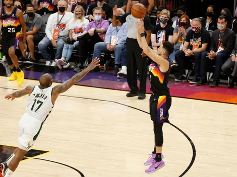 Phoenix castiga a Milwaukee con 20 triples y se pone 2-0