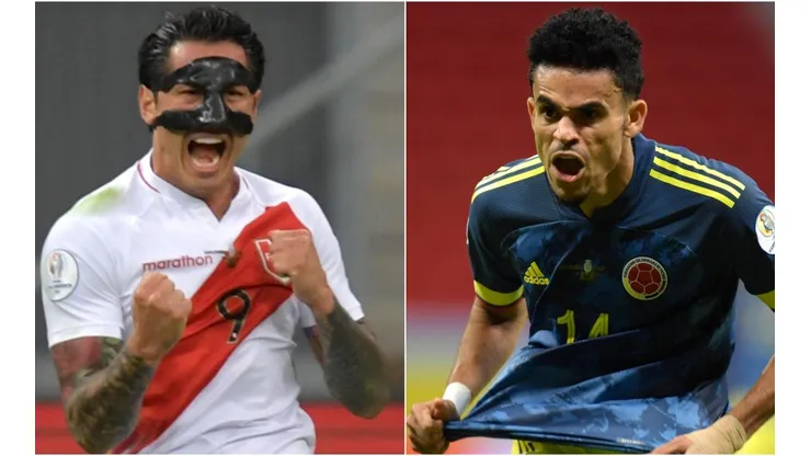 Gianluca Lapadula cumplió una gran Copa América y para qué decir Luis Díaz, figura de Colombia.