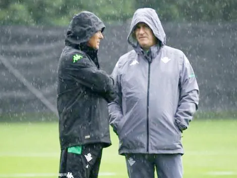 Un diluvio recibe a Pellegrini y al Betis en Suiza