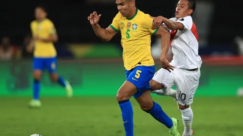 Casemiro es una de las piezas claves de la selección de Brasil.