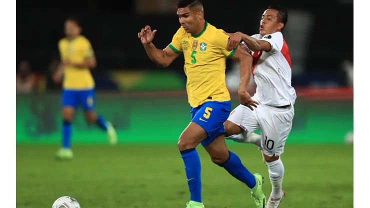 Casemiro es una de las piezas claves de la selección de Brasil.