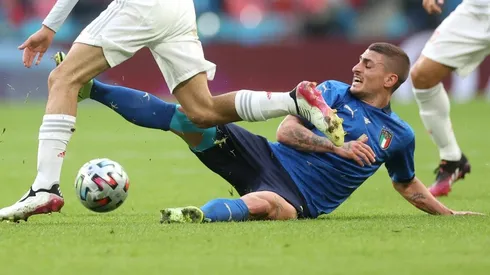 Marco Verratti e Italia palpitan la final de la Eurocopa: le toca la oreja a Inglaterra.